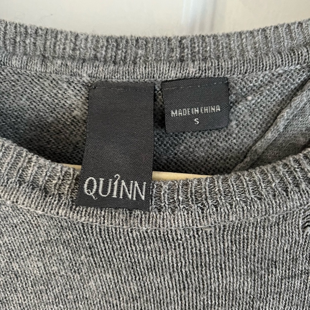 Quinn Gray Sweater